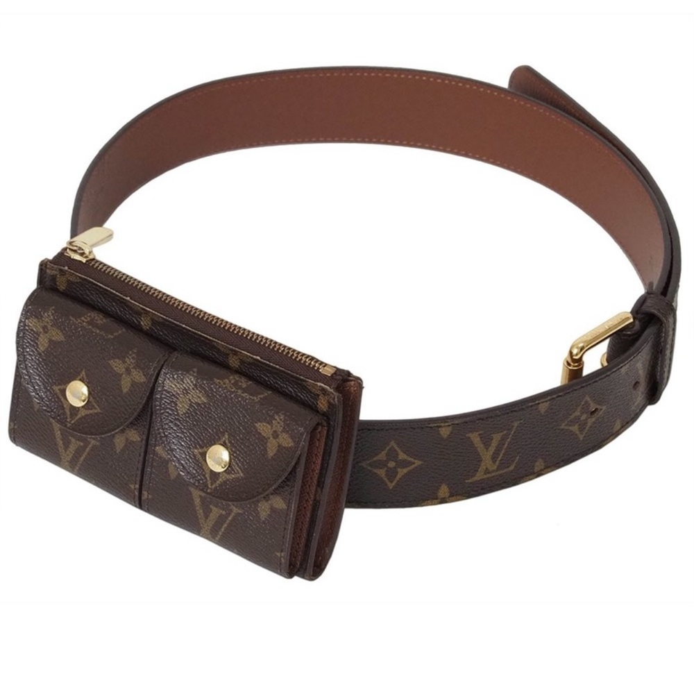 Rare 🦄 💯 Authentic LOuis Vuitton Pochette Duo Monogram Belt Bag 😍 - Picture 10 of 16